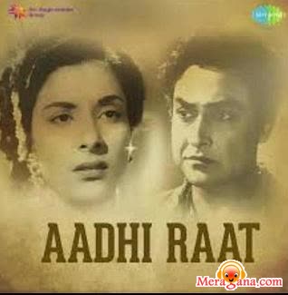Poster of Aadhi+Raat+(1950)+-+(Hindi+Film)