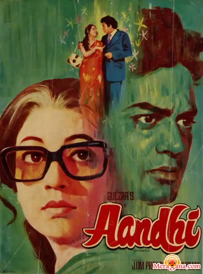 Poster of Aandhi+(1975)+-+(Hindi+Film)