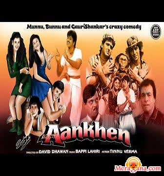 Poster of Aankhen+(1993)+-+(Hindi+Film)