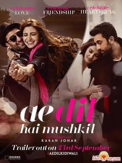 Poster of Ae+Dil+Hai+Mushkil+(2016)+-+(Hindi+Film)
