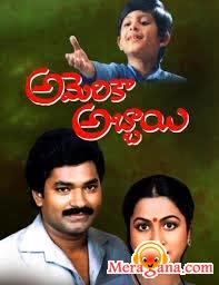 Poster of America+Abbai+(1987)+-+(Telugu)