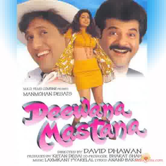 Poster of Deewana+Mastana+(1997)+-+(Hindi+Film)