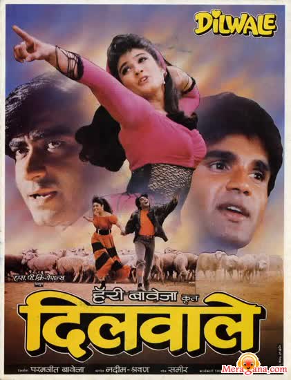Poster of Dilwale+(1994)+-+(Hindi+Film)