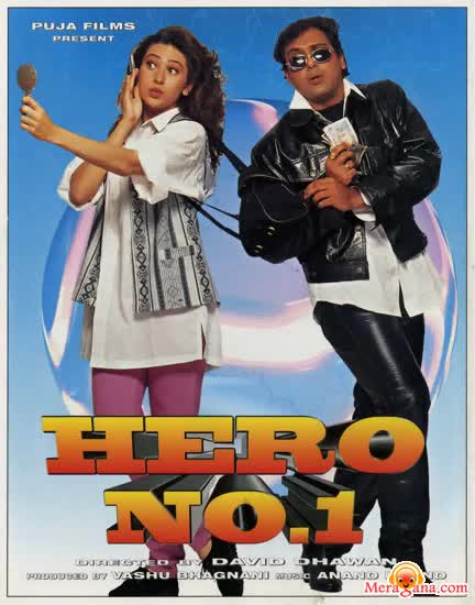 Poster of Hero+No+1+(1997)+-+(Hindi+Film)