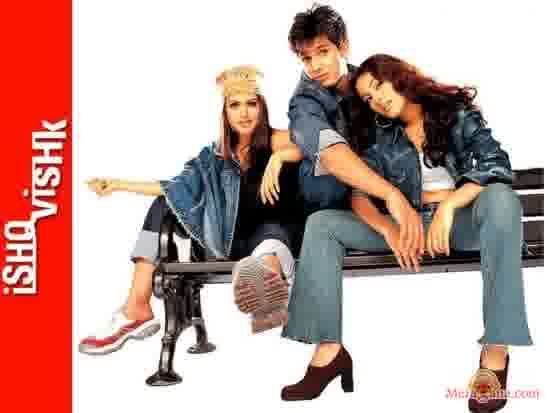 Poster of Ishq+Vishk+(2003)+-+(Hindi+Film)