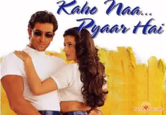 Poster of Kaho+Naa+Pyaar+Hai+(2000)+-+(Hindi+Film)