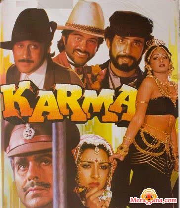 Poster of Karma+(1986)+-+(Hindi+Film)