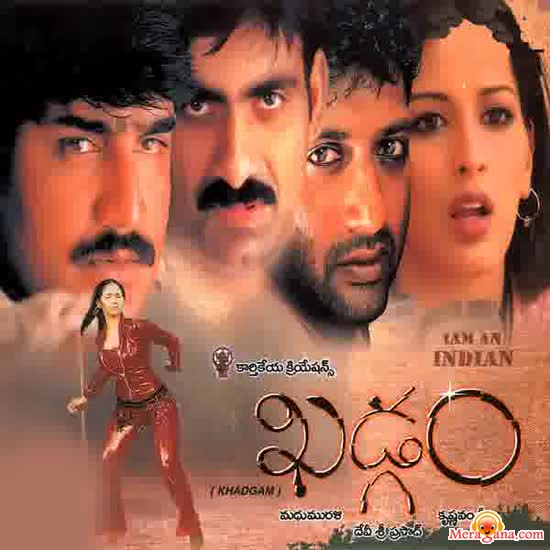 Poster of Khadgam+(2002)+-+(Telugu)