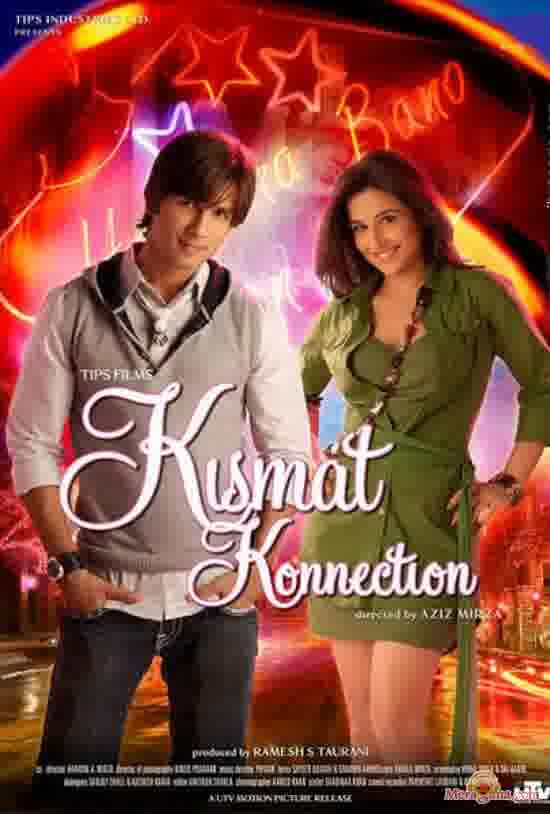 Poster of Kismat+Konnection+(2008)+-+(Hindi+Film)