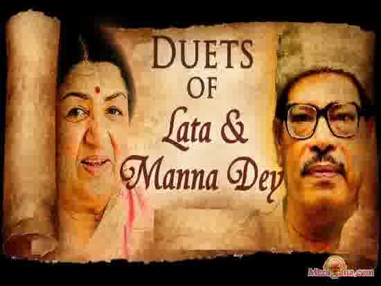 Poster of Manna Dey & Lata Mangeshkar