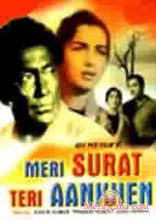 Poster of Meri+Surat+Teri+Ankhen+(1963)+-+(Hindi+Film)