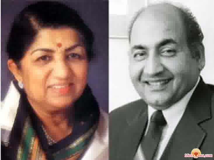 Poster of Mohd+Rafi+%26+Lata+Mangeshkar+-+(Gujarati)