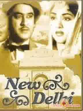 Poster of New+Delhi+(1956)+-+(Hindi+Film)