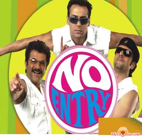Poster of No+Entry+(2005)+-+(Hindi+Film)
