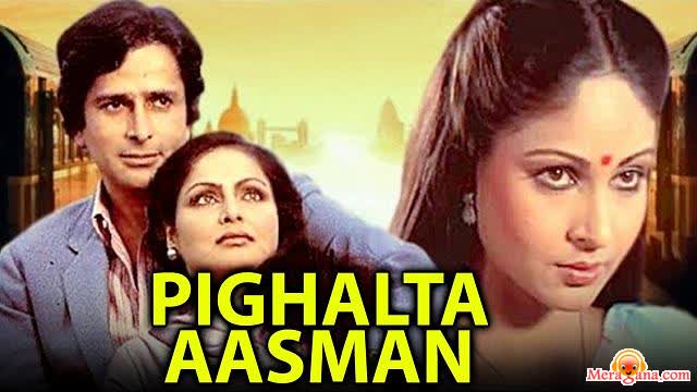 Poster of Pighalta+Aasman+(1985)+-+(Hindi+Film)
