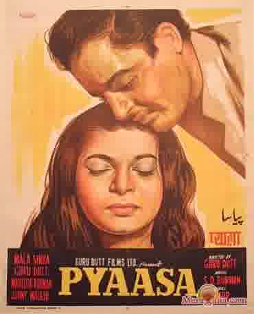 Poster of Pyaasa+(1957)+-+(Hindi+Film)