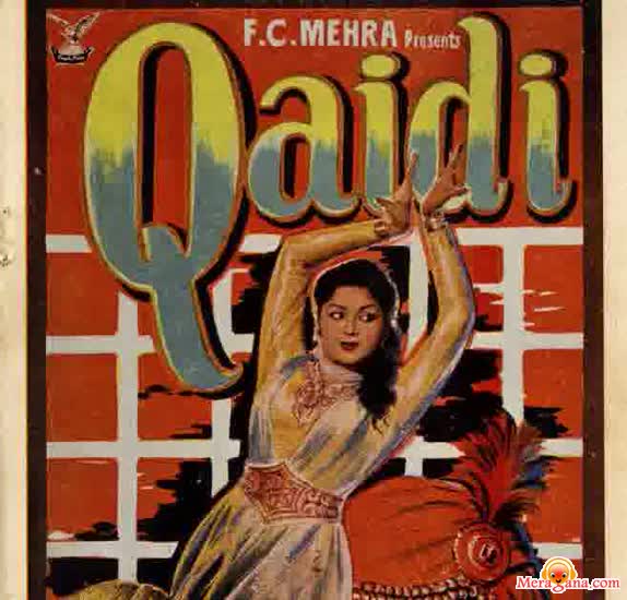 Poster of Qaidi+(1957)+-+(Hindi+Film)