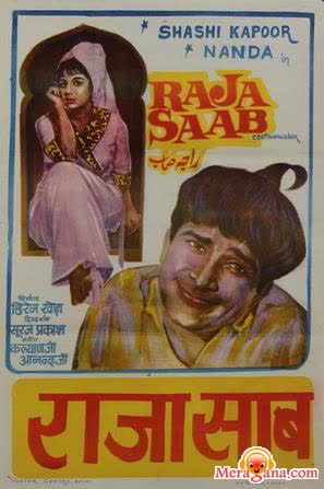 Poster of Raja+Saab+(1969)+-+(Hindi+Film)