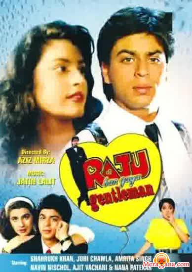 Poster of Raju+Ban+Gaya+Gentleman+(1992)+-+(Hindi+Film)
