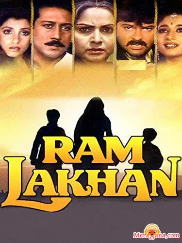 Poster of Ram+Lakhan+(1989)+-+(Hindi+Film)