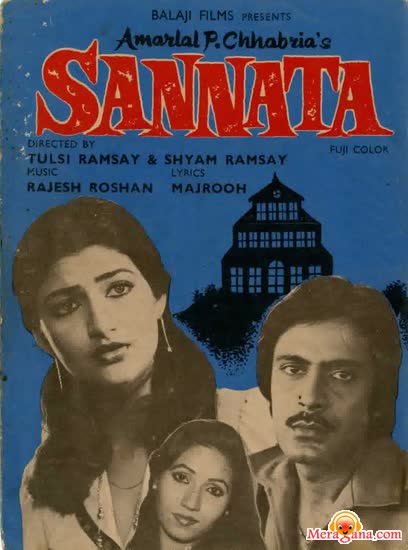 Poster of Sannata+(1981)+-+(Hindi+Film)
