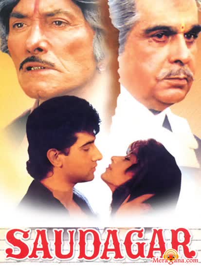 Poster of Saudagar+(1991)+-+(Hindi+Film)