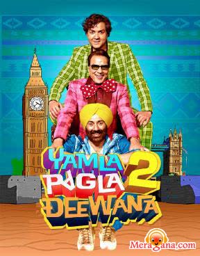 Poster of Yamla+Pagla+Deewana+2+(2013)+-+(Hindi+Film)