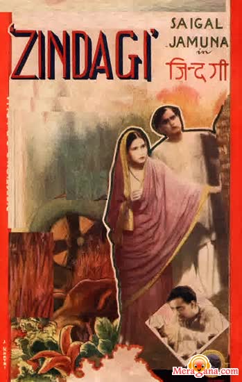 Poster of Zindagi+(1940)+-+(Hindi+Film)
