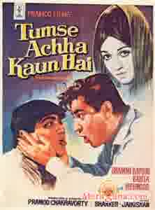 Best Karaoke Songs from tumse-achha-kaun-hai-(1969)| Meragana.com